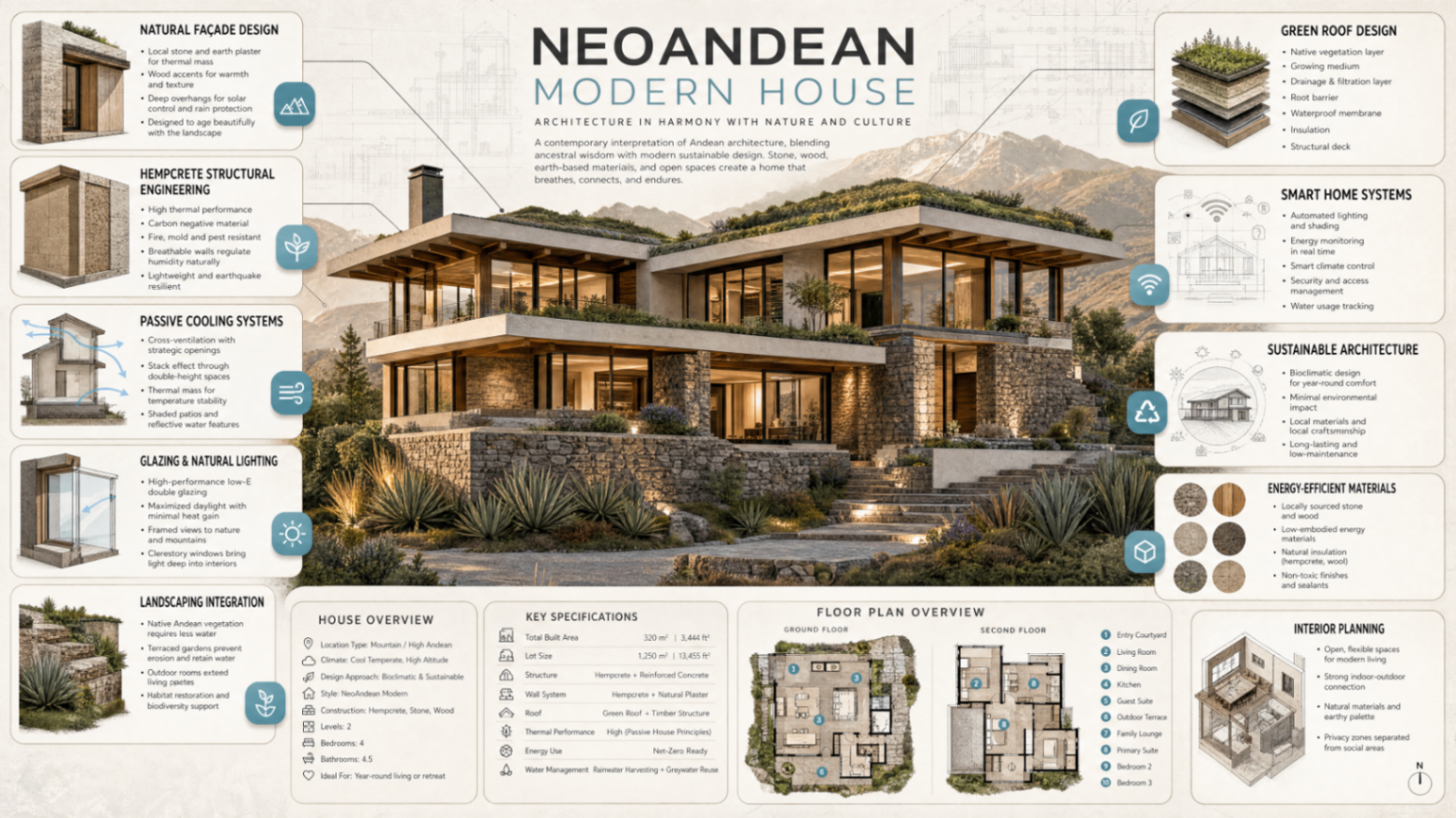 NeoAndean Modern Retreat