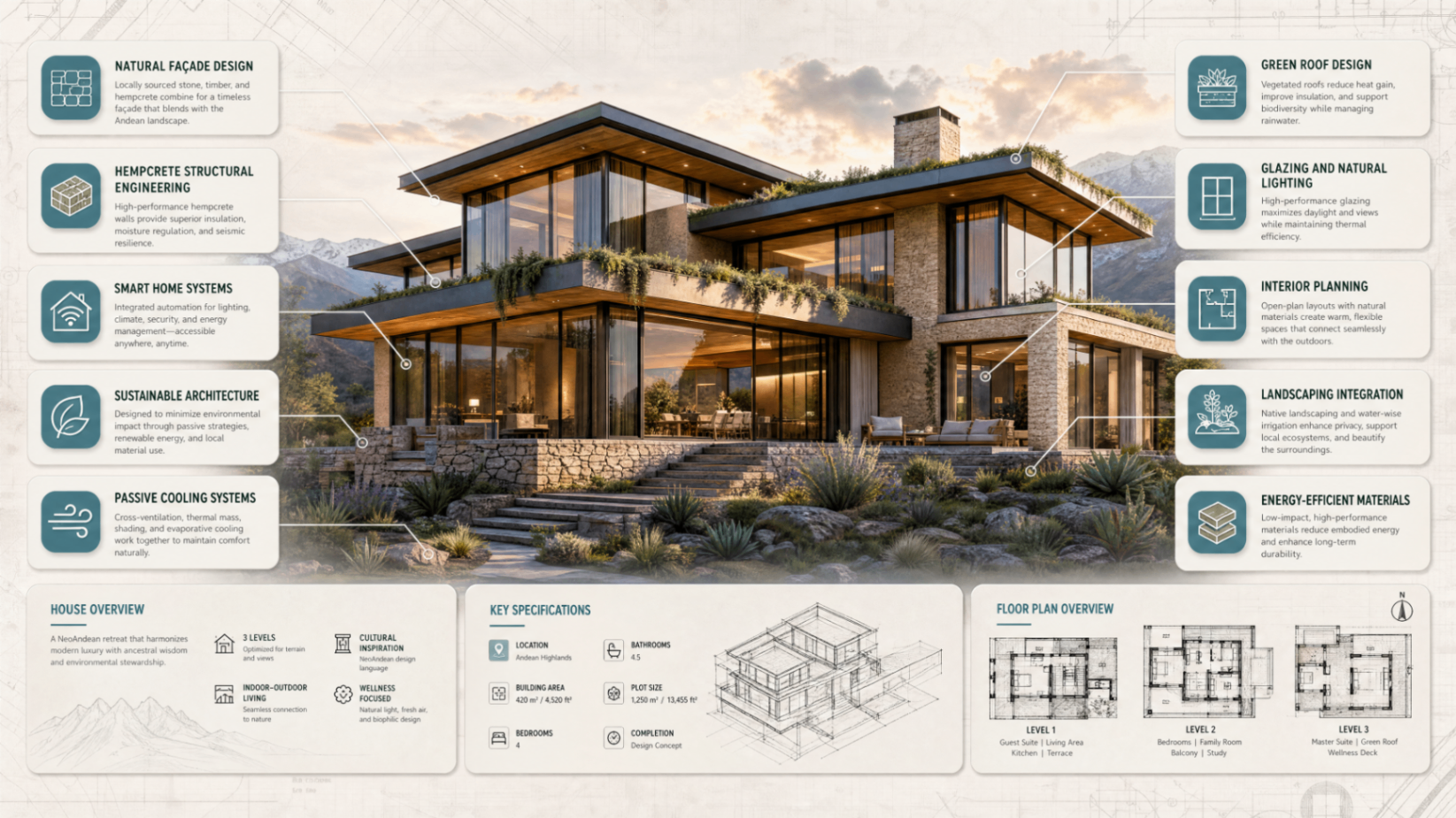 NeoAndean Modern House