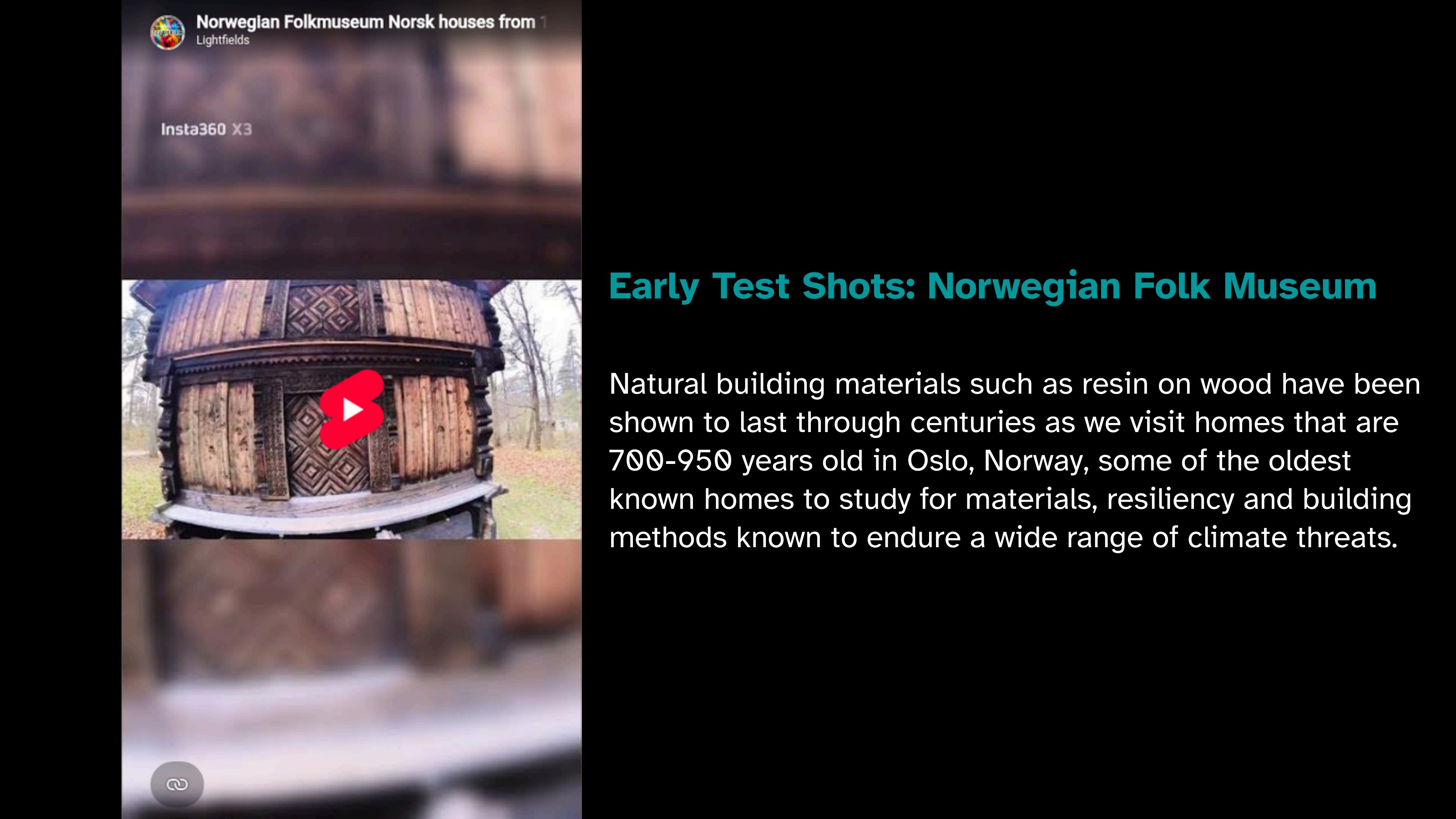 Norwegian Folk Museum test shots